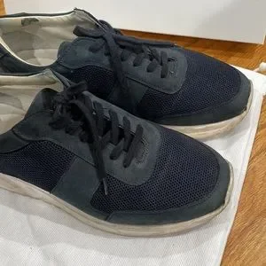 Common Projects | Track Suede & Mesh Runner Sneaker in Navy Common Projects Track Suede & Mesh Runner Sneaker in Navy | eBay main image 3